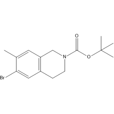 tert-Butyl 6-bromo-7-methyl-3,4-dihydroisoquinoline-2(1H)-carboxylate|CS-1383563