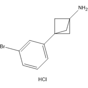 3-(3-Bromophenyl)bicyclo[1.1.1]pentan-1-amine hydrochloride|CS-1383574