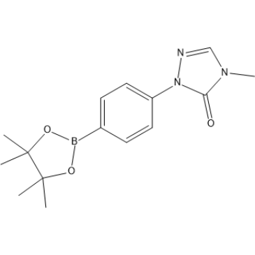 4-Methyl-2-(4-(4,4,5,5-tetramethyl-1,3,2-dioxaborolan-2-yl)phenyl)-2,4-dihydro-3H-1,2,4-triazol-3-one|CS-1383579