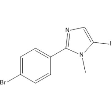 2-(4-Bromophenyl)-5-iodo-1-methyl-1H-imidazole|CS-1383582