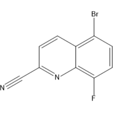 5-Bromo-8-fluoroquinoline-2-carbonitrile|CS-1383594