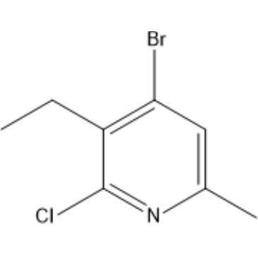 4-Bromo-2-chloro-3-ethyl-6-methylpyridine|CS-1383609