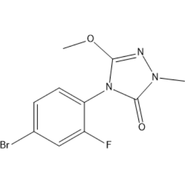 4-(4-Bromo-2-fluorophenyl)-5-methoxy-2-methyl-2,4-dihydro-3H-1,2,4-triazol-3-one|CS-1383611
