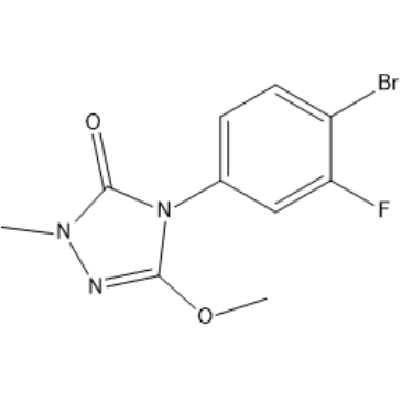4-(4-Bromo-3-fluorophenyl)-5-methoxy-2-methyl-2,4-dihydro-3H-1,2,4-triazol-3-one|CS-1383612