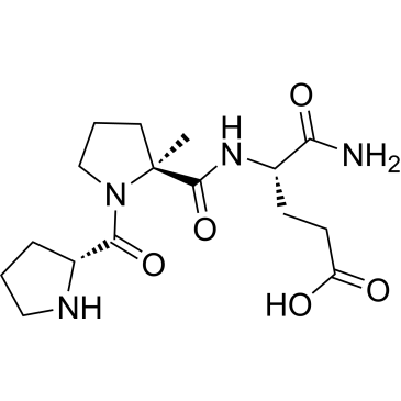 (S)-4-((S)-1-(D-Prolyl)-2-methylpyrrolidine-2-carboxamido)-5-amino-5-oxopentanoic acid|CS-1383621
