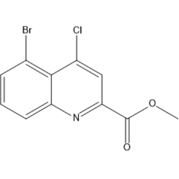 Methyl 5-bromo-4-chloroquinoline-2-carboxylate|CS-1383628