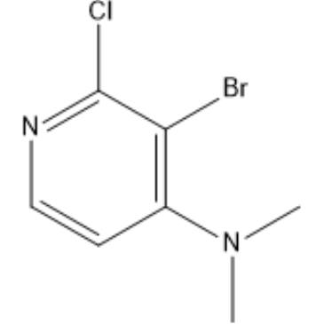3-Bromo-2-chloro-N,N-dimethylpyridin-4-amine|CS-1383649