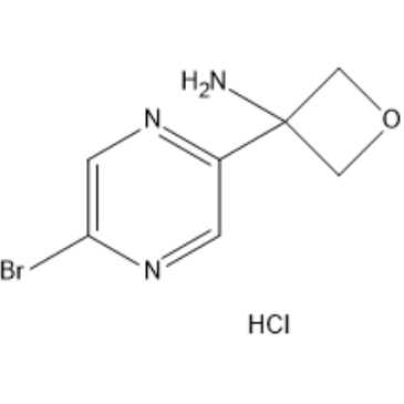 3-(5-Bromopyrazin-2-yl)oxetan-3-amine hydrochloride|CS-1383650