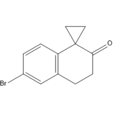 6'-Bromo-3',4'-dihydro-2'H-spiro[cyclopropane-1,1'-naphthalen]-2'-one|CS-1383673