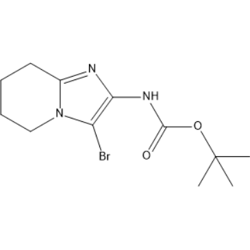 tert-Butyl (3-bromo-5,6,7,8-tetrahydroimidazo[1,2-a]pyridin-2-yl)carbamate|CS-1383676