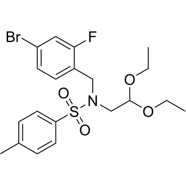 N-(4-Bromo-2-fluorobenzyl)-N-(2,2-diethoxyethyl)-4-methylbenzenesulfonamide|CS-1383805