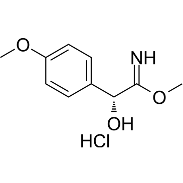 Methyl (R)-2-hydroxy-2-(4-methoxyphenyl)acetimidate hydrochloride|CS-1383836
