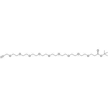 tert-Butyl 4,7,10,13,16,19,22,25,28-nonaoxahentriacont-30-ynoate|CS-1383842