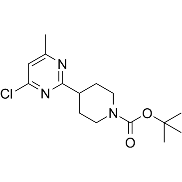 tert-Butyl 4-(4-chloro-6-methylpyrimidin-2-yl)piperidine-1-carboxylate|CS-1383845