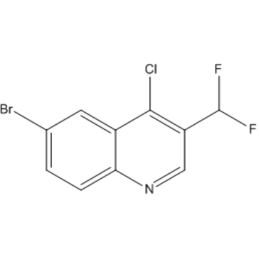 6-Bromo-4-chloro-3-(difluoromethyl)quinoline|CS-1383846