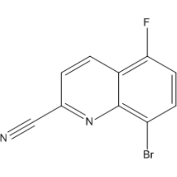 8-Bromo-5-fluoroquinoline-2-carbonitrile|CS-1383852