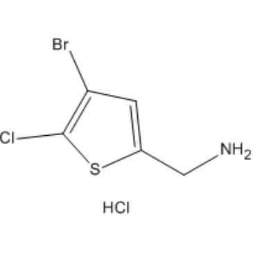 (4-Bromo-5-chlorothiophen-2-yl)methanamine hydrochloride|CS-1383932