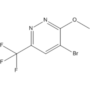 4-Bromo-3-methoxy-6-(trifluoromethyl)pyridazine|CS-1383997