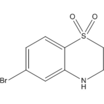 6-Bromo-3,4-dihydro-2H-benzo[b][1,4]thiazine 1,1-dioxide|CS-1384015