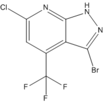 3-Bromo-6-chloro-4-(trifluoromethyl)-1H-pyrazolo[3,4-b]pyridine|CS-1384020