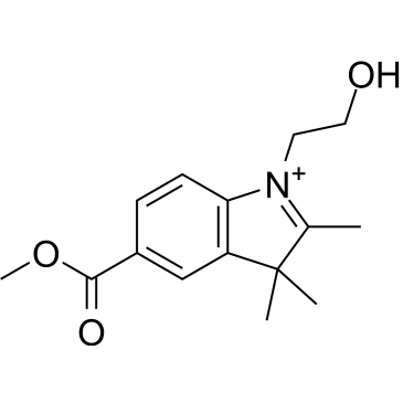 1-(2-Hydroxyethyl)-5-(methoxycarbonyl)-2,3,3-trimethyl-3H-indol-1-ium|CS-1384054