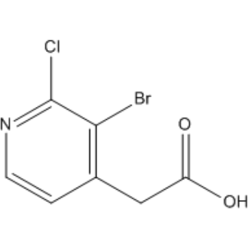 2-(3-Bromo-2-chloropyridin-4-yl)acetic acid|CS-1384096