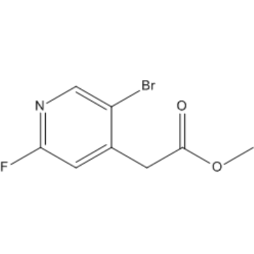 Methyl 2-(5-bromo-2-fluoropyridin-4-yl)acetate|CS-1384108