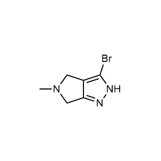 3-Bromo-5-methyl-2,4,5,6-tetrahydropyrrolo[3,4-c]pyrazole|CS-1384118