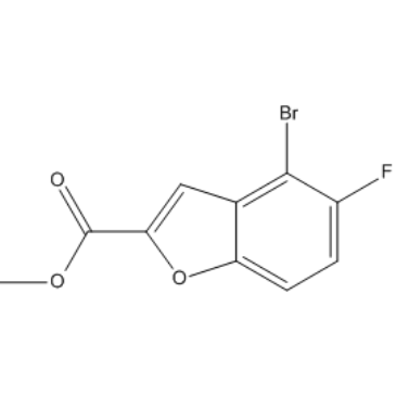 Methyl 4-bromo-5-fluorobenzofuran-2-carboxylate|CS-1384134