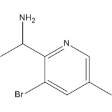 1-(3-Bromo-5-methylpyridin-2-yl)ethan-1-amine|CS-1384136