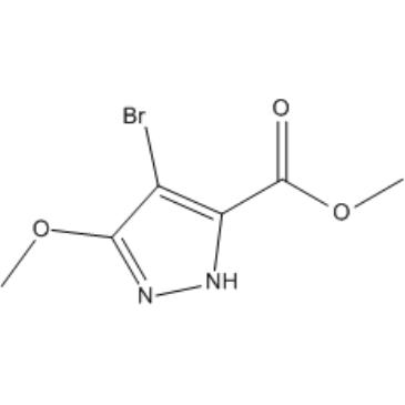 Methyl 4-bromo-3-methoxy-1H-pyrazole-5-carboxylate|CS-1384191