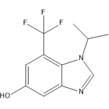 1-Isopropyl-7-(trifluoromethyl)-1H-benzo[d]imidazol-5-ol|CS-1384443