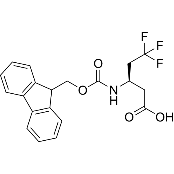 (R)-3-((((9H-Fluoren-9-yl)methoxy)carbonyl)amino)-5,5,5-trifluoropentanoic acid|CS-1384503