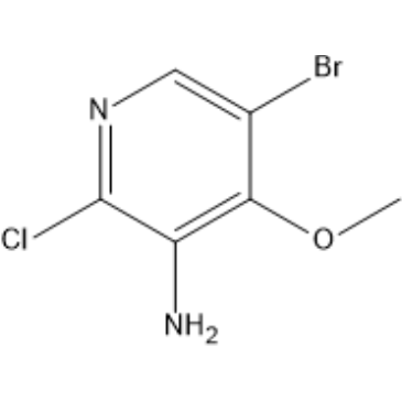 5-Bromo-2-chloro-4-methoxypyridin-3-amine|CS-1384516
