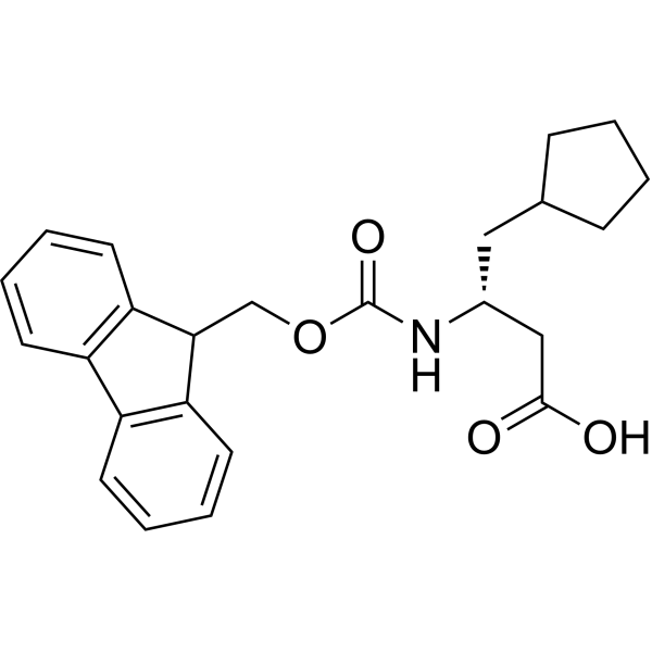 (R)-3-((((9H-Fluoren-9-yl)methoxy)carbonyl)amino)-4-cyclopentylbutanoic acid|CS-1384517