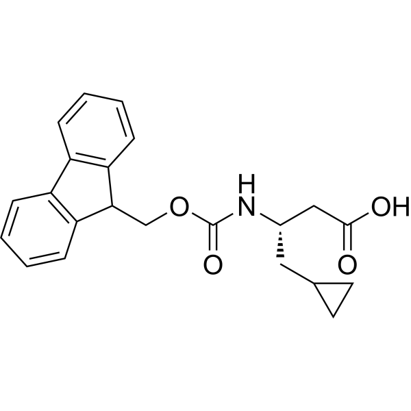 (S)-3-((((9H-Fluoren-9-yl)methoxy)carbonyl)amino)-4-cyclopropylbutanoic acid|CS-1384519