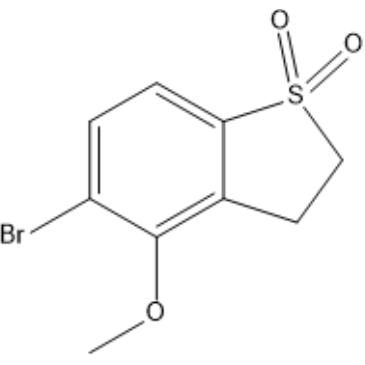 5-Bromo-4-methoxy-2,3-dihydrobenzo[b]thiophene 1,1-dioxide|CS-1384528