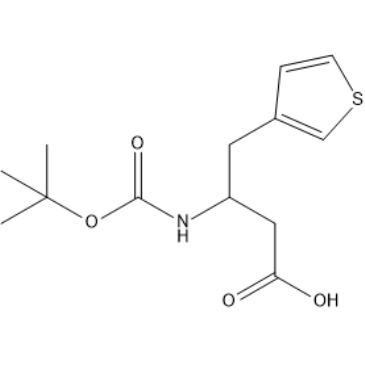 3-((tert-Butoxycarbonyl)amino)-4-(thiophen-3-yl)butanoic acid|CS-1384535