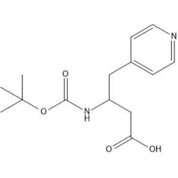 3-((tert-Butoxycarbonyl)amino)-4-(pyridin-4-yl)butanoic acid|CS-1384547