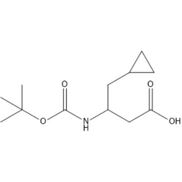 3-((tert-Butoxycarbonyl)amino)-4-cyclopropylbutanoic acid|CS-1384548