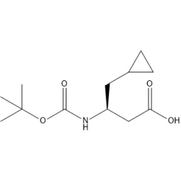 (S)-3-((tert-Butoxycarbonyl)amino)-4-cyclopropylbutanoic acid|CS-1384554