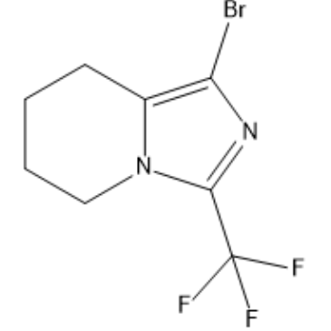 1-Bromo-3-(trifluoromethyl)-5,6,7,8-tetrahydroimidazo[1,5-a]pyridine|CS-1384571