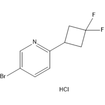 5-Bromo-2-(3,3-difluorocyclobutyl)pyridine hydrochloride|CS-1384574