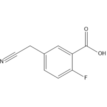 5-(Cyanomethyl)-2-fluorobenzoic acid|CS-1384607