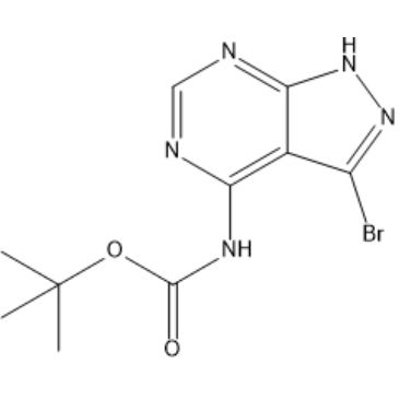tert-Butyl (3-bromo-1H-pyrazolo[3,4-d]pyrimidin-4-yl)carbamate|CS-1384611