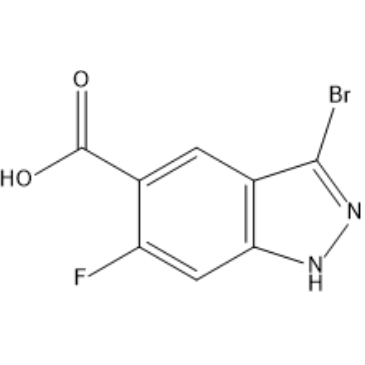3-Bromo-6-fluoro-1H-indazole-5-carboxylic acid|CS-1384645