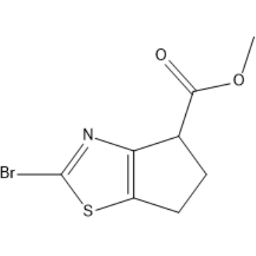 Methyl 2-bromo-5,6-dihydro-4H-cyclopenta[d]thiazole-4-carboxylate|CS-1384768