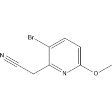 2-(3-Bromo-6-methoxypyridin-2-yl)acetonitrile|CS-1384783