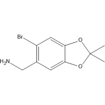 (6-Bromo-2,2-dimethylbenzo[d][1,3]dioxol-5-yl)methanamine|CS-1384793