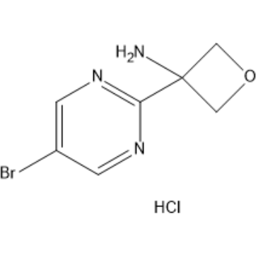 3-(5-Bromopyrimidin-2-yl)oxetan-3-amine hydrochloride|CS-1384799